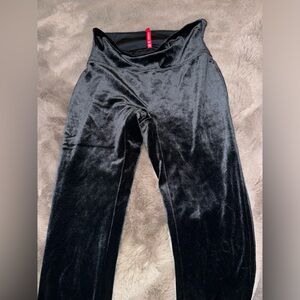Spanx velvet leggings